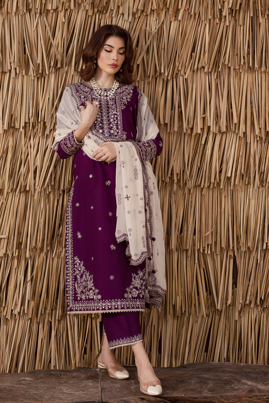 sachin and babi light blue dress Modest Wedding Dresses – ieie main image 0
